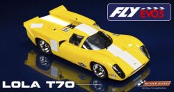 Fly EVO3 1/32, Racing Lola T70, gelb, R2007R2
