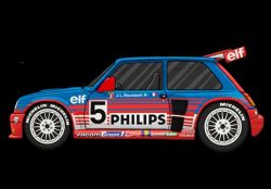 Fly 1/32, Renault 5, Nr.5, Platinum Collection, RF005