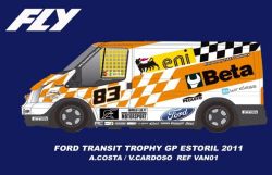 Fly 1/32, Ford Transit, Nr.83, GP Estoril 2011, VAN01