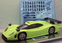 Fly 1/32 Racing Evo3 Porsche 911 GT1-98 gelb,