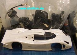 Fly 1/32 Komplettbausatz Porsche 911 GT1 '98, weiß
