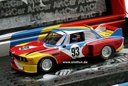 Fly 1/32, BMW 3,5 CSL, ArtCar Calder, Le Mans 1975