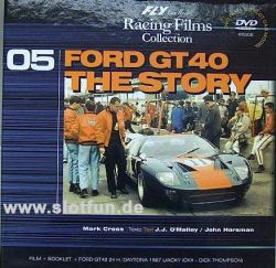 Fly 1/32, Film Collection 05 Ford GT40 + DVD
