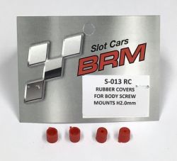 BRM, Karosseriehalterhülsen 'Anti-Vibration' (2,0mm), 4 Stk.