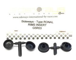 Sideways, Felgeneinstze Gr.5 'Ronal' (13,8mm), 4 Stk.