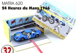 LMM 1/32, Matra MS620, Nr.43, Le Mans 1966, H. Pescarolo