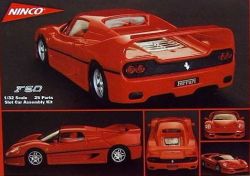Ninco 1/32 Komplettbausatz Ferrari F-50, rot