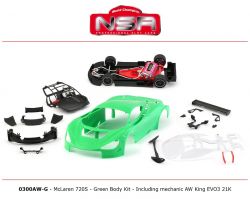 NSR 1/32, McLaren 720S GT3, 'Body Kit' Grn
