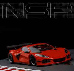 NSR 1/32, Corvette C8.R GT3, Test Car Red, 0396AW