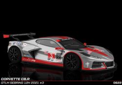 NSR 1/32, Corvette C8.R GT3, Nr.3, 2021, 0622AW
