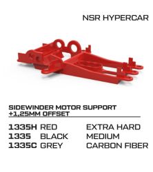 NSR, Motorhalter Hypercar (+1,25mm), grau/carbonfiber, 1335C