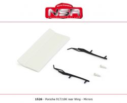 NSR, Heckflgel + Spiegel fr Porsche 917/10K