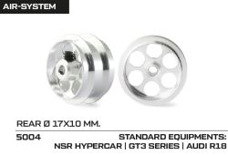NSR, Alu-Felgen, Ø17x10mm, 2 Stk., 5004