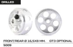 NSR, Alu-Felgen, Ø16.5x8mm, 2 Stk., 5009