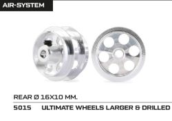 NSR, Alu-Felgen, Ø16x10mm, 2 Stk., 5015