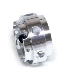 NSR, Alu-Felgen, Ø17x10mm f. Achsen Ø2,36mm, 2 Stk.