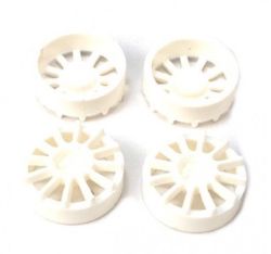 NSR, Felgeneinsätze weiß (Ø13,9mm), 4 Stk.