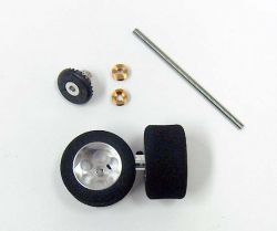 NSR 1/32, H-Achskit fr Fly-Trucks m. Moosgummi-Reifen