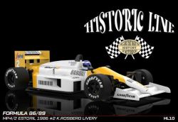 NSR 1/32, Formula 86/89, MP4, Nr.2, 1986, Limited Edition