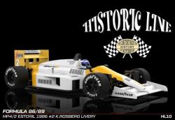 NSR 1/32, Formula 86/89, MP4, Nr.2, 1986, Limited Edition