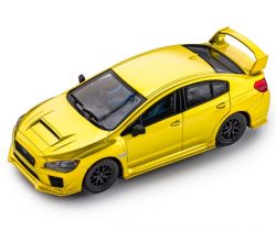 Policar 1/32, Subaru WRX STI, gelb, mit Licht