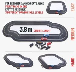 Policar 1/32, Start-Set 2-spurig, 'BRZ Drift', 3.8m, CT001A