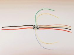 MPL, Digital Decoder QX2021 (Rev.3) mit angelöteten Kabeln