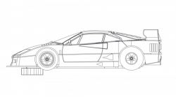 RevoSlot 1/32, F40 'White Kit'