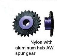 RevoSlot, Schrgzahnrad 23z (13,5mm) fr 3mm-Achse, 1 Stk.