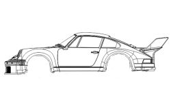 RevoSlot, Karosserie-Bausatz für Porsche 934, RS500
