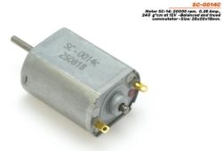 Scaleauto, Motor 20.000 U/min (12V), 240 gr/cm, SC-0014C