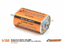 Scaleauto, Motor SC-26B, (lange Bauform), 1 Stk.