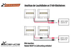 Scaleauto, Bausatz Werbetafeln beleuchtbar, 4 Stk., SC-10205