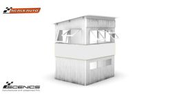 Scaleauto, Steckbausatz Rennstreckenhaus, SC-10237A