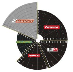 Scaleauto, Kurve Radius 3, (22.5°), 4 Stk., SC-10014