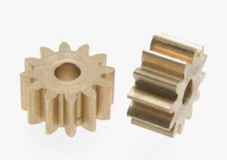 Scaleauto, Motorritzel 12z (7mm), Messing, 2 Stk.