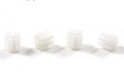 Scalauto, Motorritzel  8z, (fr 1,5mm), Plastik, 4 Stk.