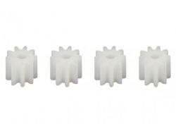 Scalauto, Motorritzel Plastik, 9z, (5.5mm f. 1,5mm), 4 Stk.