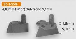 Scaleauto, Leitkiel 'Club Racing' kurz (4,8mm), 2 Stk.