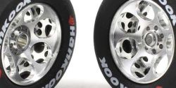 Scaleauto 1/32, Alu-Felge Ø16.2 x 8.5mm, 2 Stk., SC-4049D25