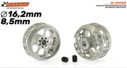 Scaleauto 1/32, Alu-Felge Ø16.2 x 8.5mm, 2 Stk., SC-4049D25