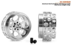 Scaleauto 1/32, Alu-Felge Ø16.2 x 10mm, 2 Stk., SC-4051D25