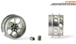 Scaleauto 1/32, Alu-Felge Ø16.5 x 10mm, 2 Stk., SC-4091D25