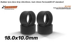 Scaleauto, Reifen fr Formula 18x10mm (vorne), 4 Stk.