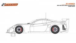 Scaleauto 1/32, HSV-10, Bausatz 'White Kit', mit RT4 Chassis