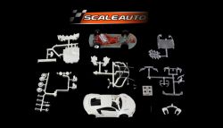 Scaleauto 1/32, Honda NSX GT3, Bausatz 'White Kit', SC-6190R