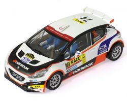 Scaleauto 1/32, P-208 T16,  Nr.74, Rallye Catalunya 2016