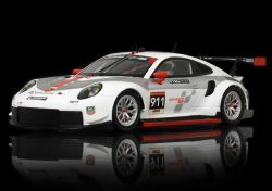 Scaleauto 1/32, Porsche 991.2 GT3 RSR, White/Silver