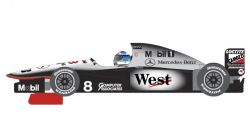 Scaleauto 1/32, Formula 90-97, Nr.8, 1998, Häkkinen, SC-6388
