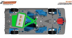 Scaleauto 1/32, A-424 Hypercar, Bausatz 'White Kit', SC-6417